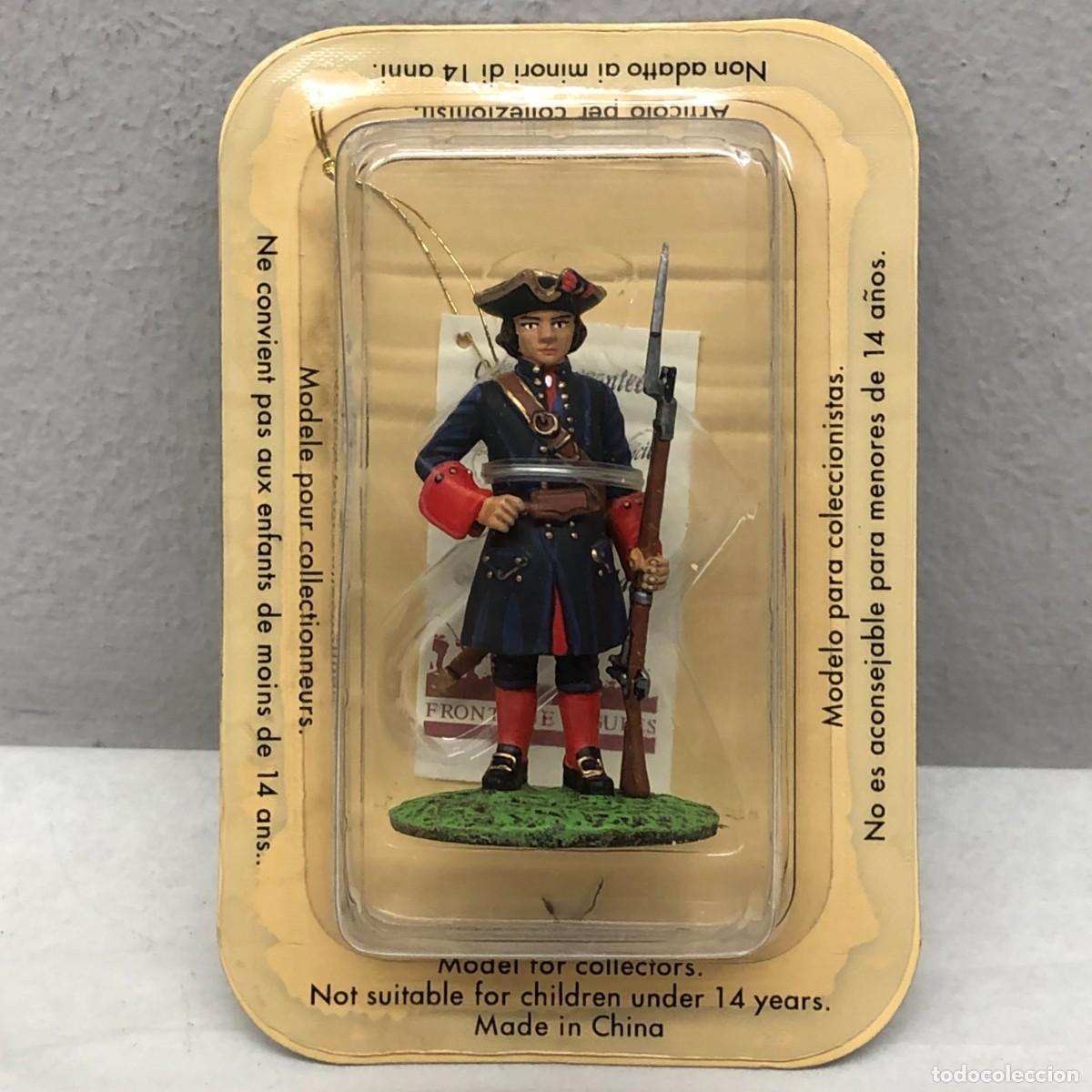 Juguetes Antiguos: SOLDADITO DE PLOMO - SOLDADO DEL REAL CUERPO DE GALERAS - 1738 - FRONTLINE FIGURES - 60 MM / 917