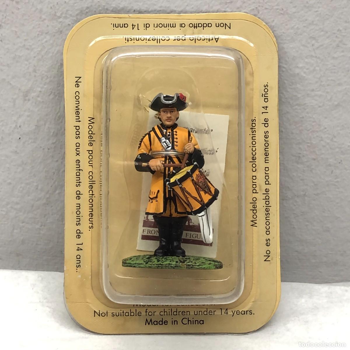 Juguetes Antiguos: SOLDADITO DE PLOMO - TAMBOR DE DRAGONES - 1781 - FRONTLINE FIGURES - 60 MM / 922