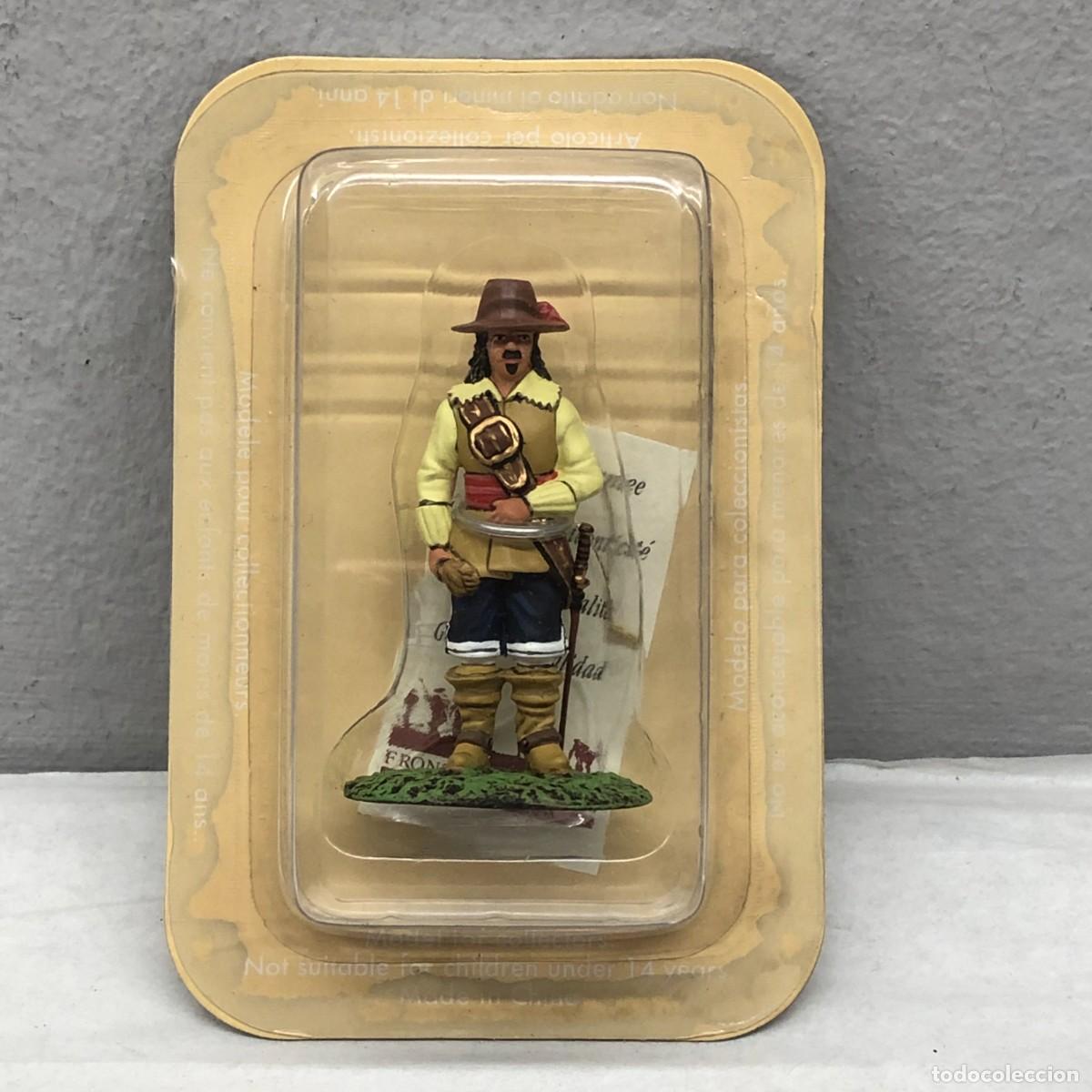 Juguetes Antiguos: SOLDADITO DE PLOMO - CAPIT&Aacute;N DE LOS TERCIOS DE FLANDES - 1621 - FRONTLINE FIGURES - 60 MM / 928