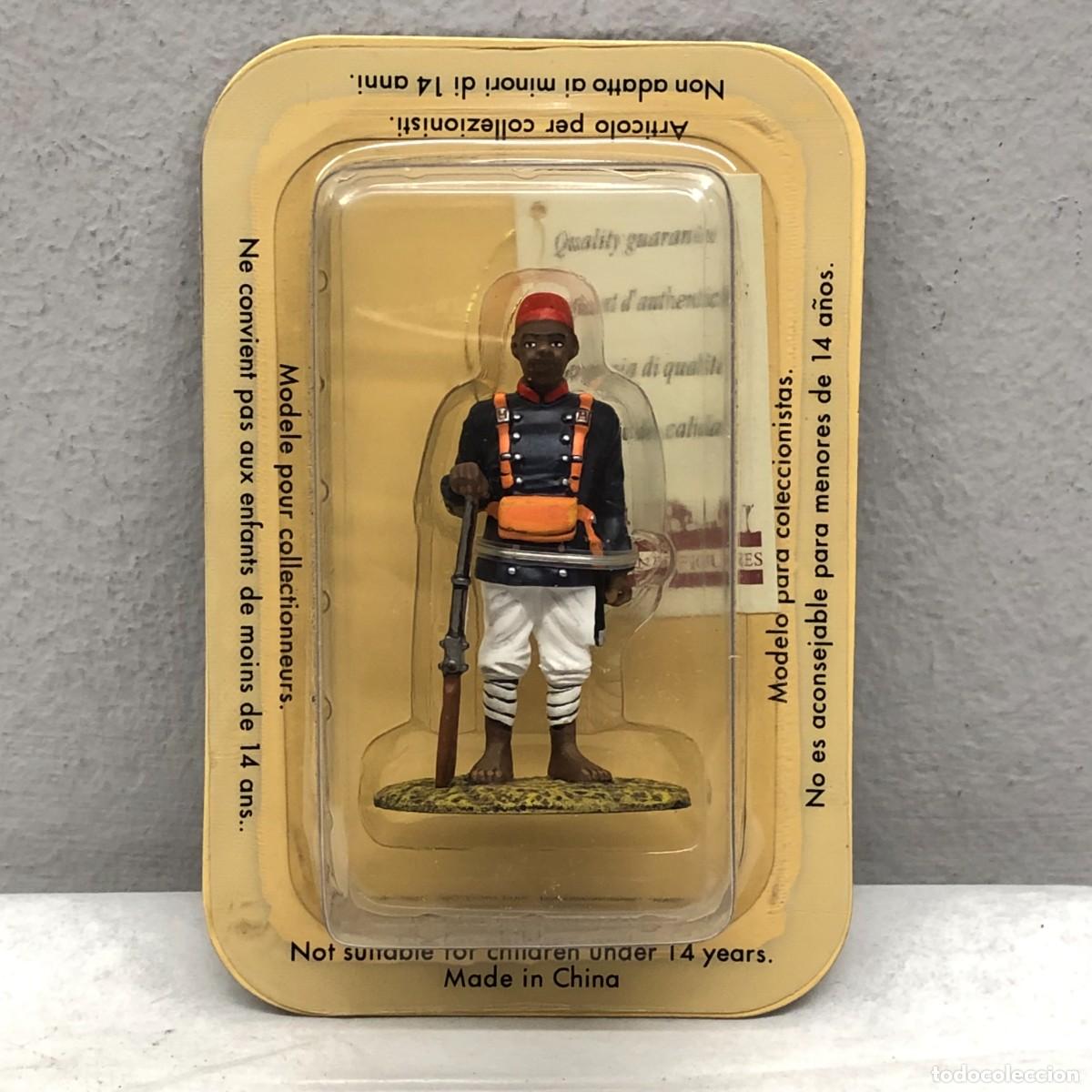 Juguetes Antiguos: SOLDADITO DE PLOMO - SOLDADO, GUARDIA COLONIAL DE GUINEA - 1907 - FRONTLINE FIGURES - 65 MM / 936