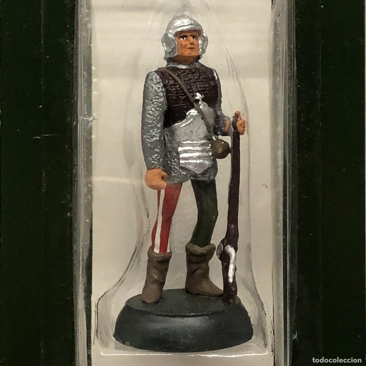 Old Toys: SOLDADITO DE PLOMO - ARCABUCERO FRANC&Eacute;S - ALMIRALL PALOU - RBA EDITORES - REF. 3/093 / 976