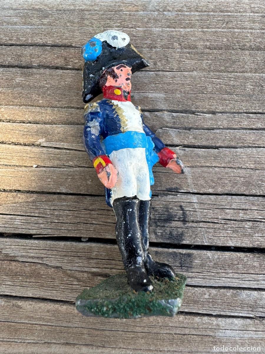 Jogos Antigos: Soldado militar ppio s XX plomo pintado brigadier Argentina 1910 7cms