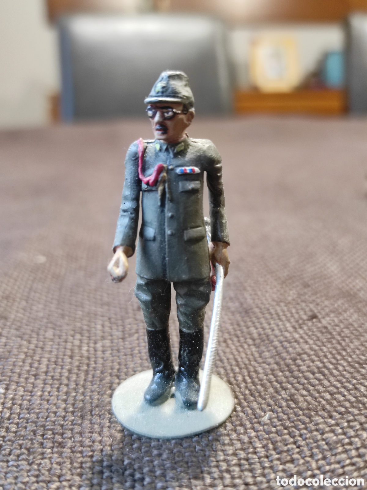 Juguetes Antiguos: ALYMER 900/7 Hideki Tojo General Japon&eacute;s II Guerra Mundial Figura de Plomo 60 mm