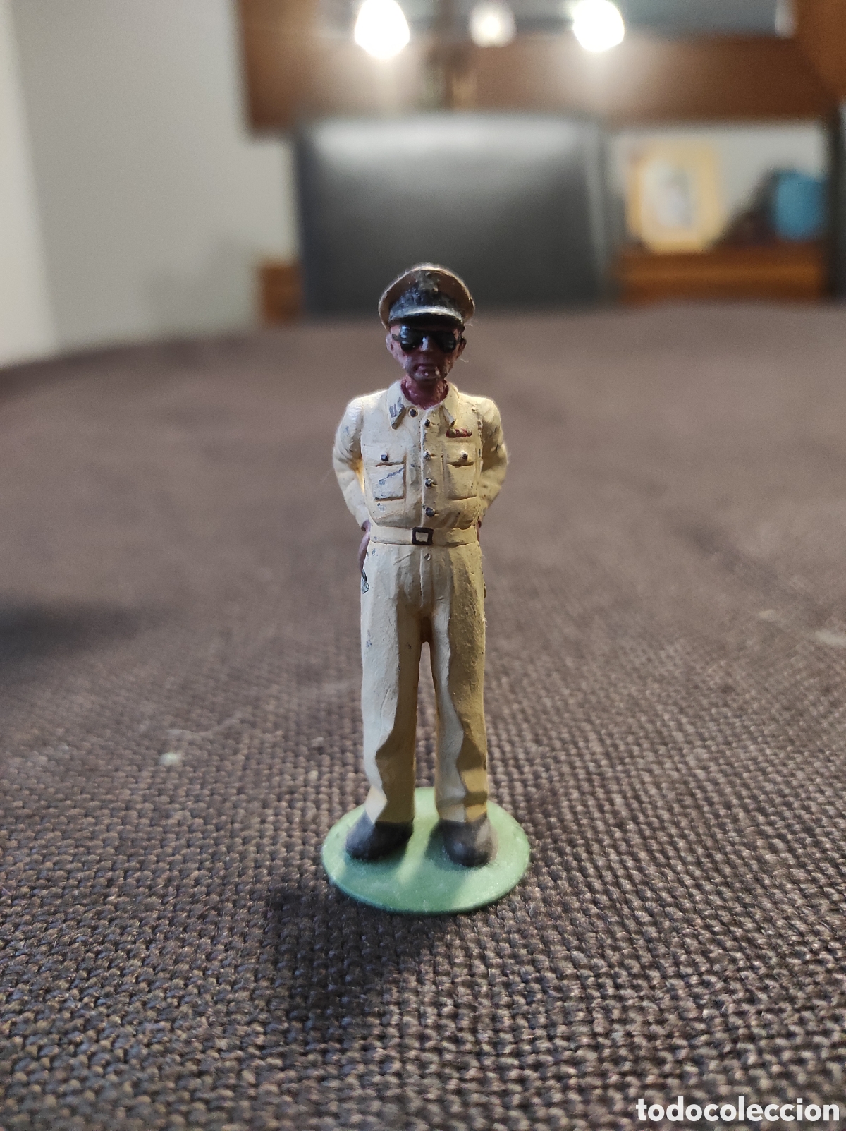 Giochi Antichi: ALYMER General Douglas MacArthur Figura de Plomo 60 mm II Guerra Mundial EEUU