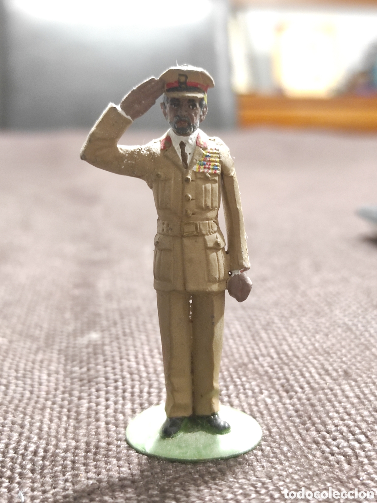 Giochi Antichi: ALYMER Haile Selassie 60 mm Metal Pintado a Mano Etiop&iacute;a Emperador Figura Hist&oacute;rica