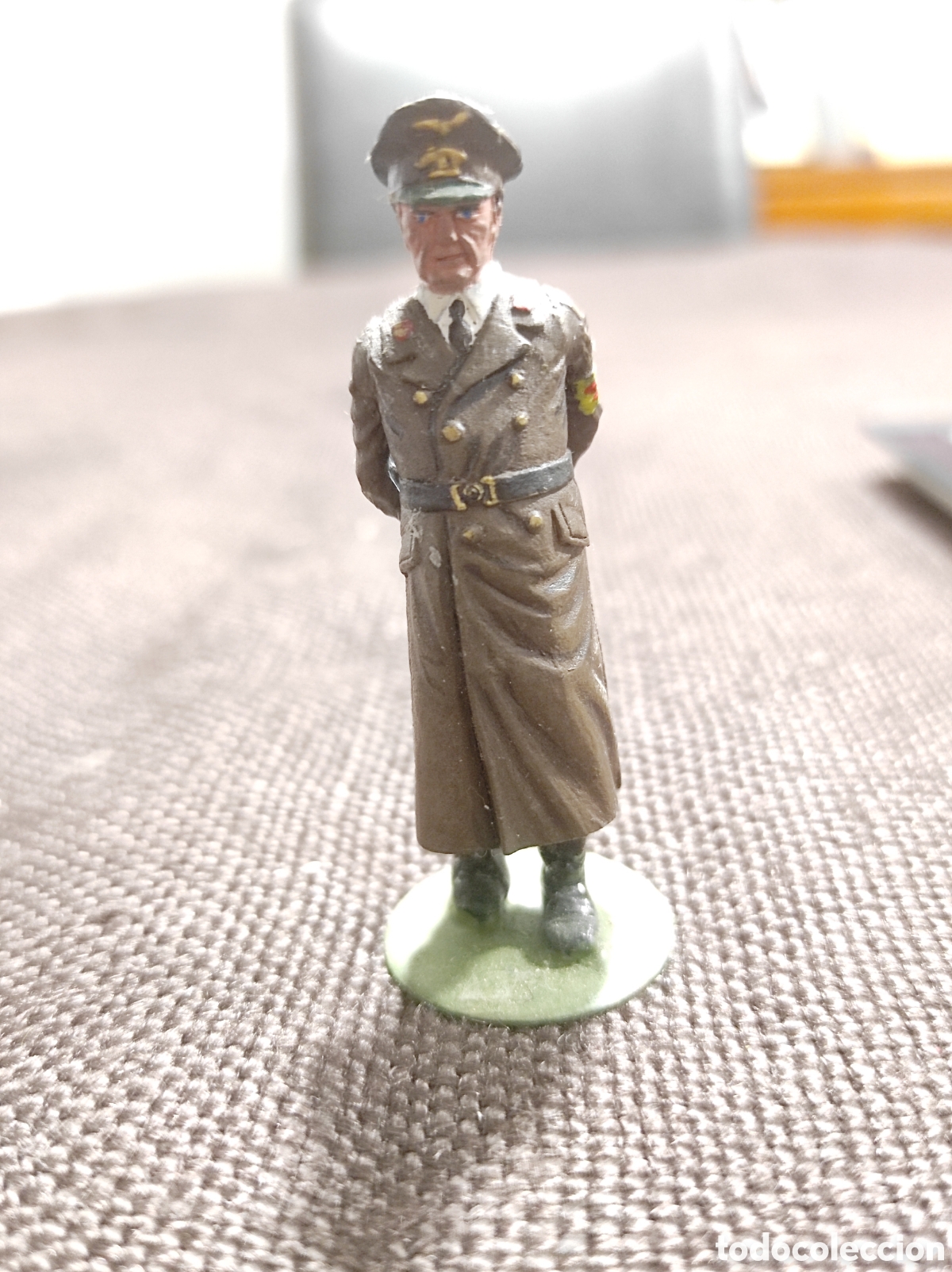 Juguetes Antiguos: ALYMER Mariscal Wilhelm Keitel 60 mm Figura Hist&oacute;rica Metal Pintado Segunda Guerra Mundial