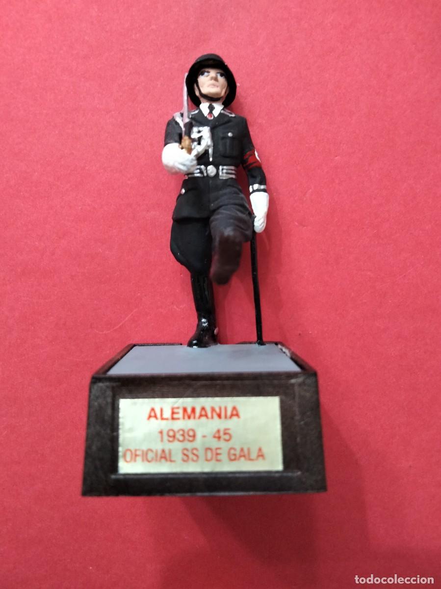 Juguetes Antiguos: Soldado de plomo Alemania 1939-45 Oficial SS de Gala. SOLDAT