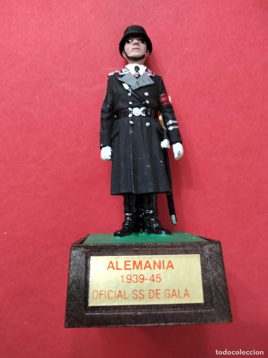 Juguetes Antiguos: Soldado de plomo Alemania 1939-45 Oficial SS de Gala. SOLDAT