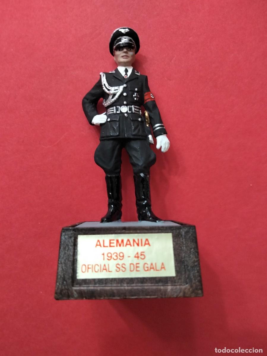 Juguetes Antiguos: Soldado de plomo Alemania 1939-45 Oficial SS de Gala. SOLDAT