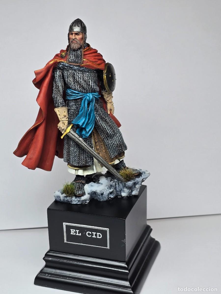 Altes Spielzeug: Figura El Cid 90 mm resina