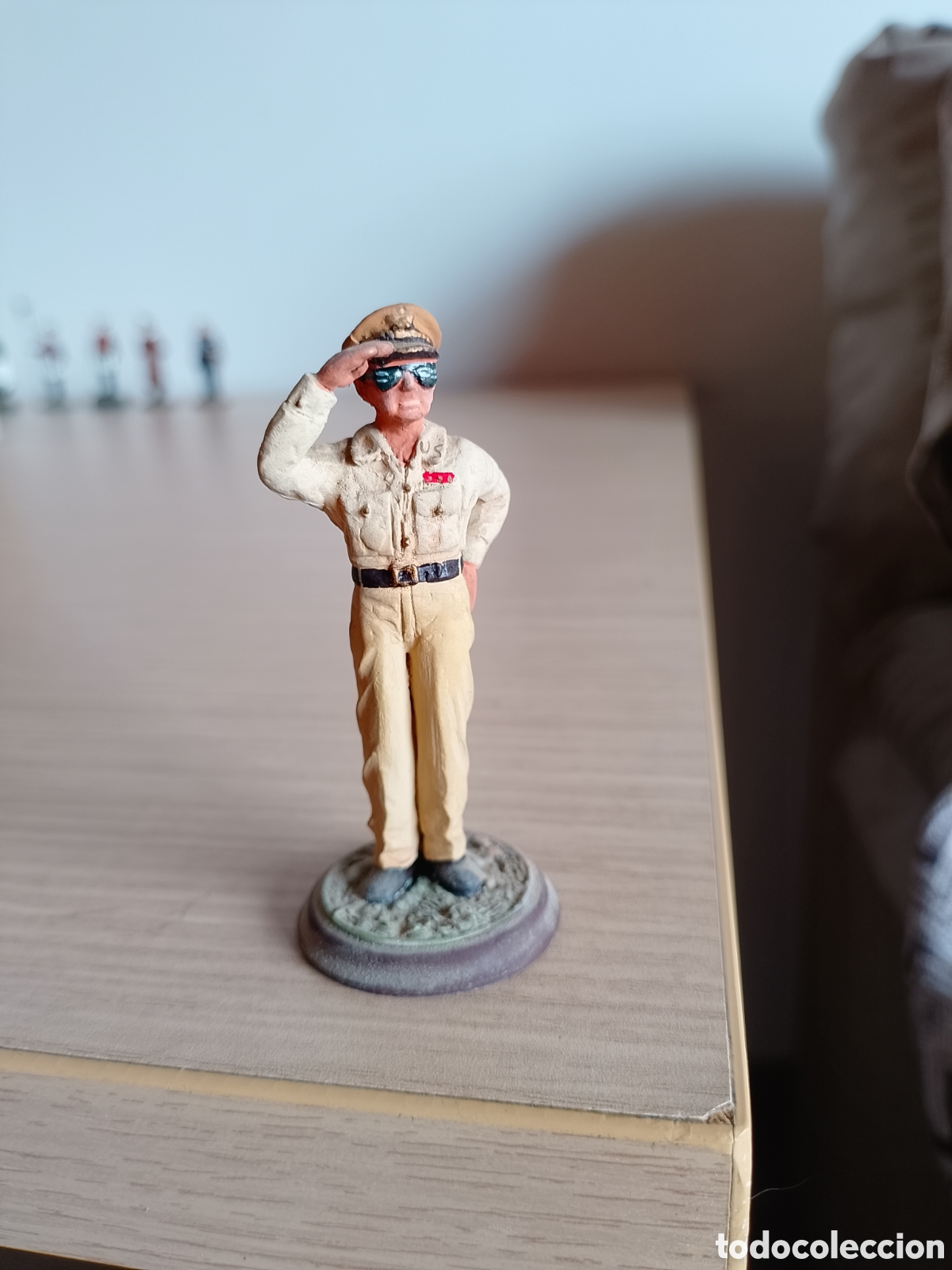 Juguetes antiguos: Soldados de Plomo - Mac Arthur - Marca Mundiart