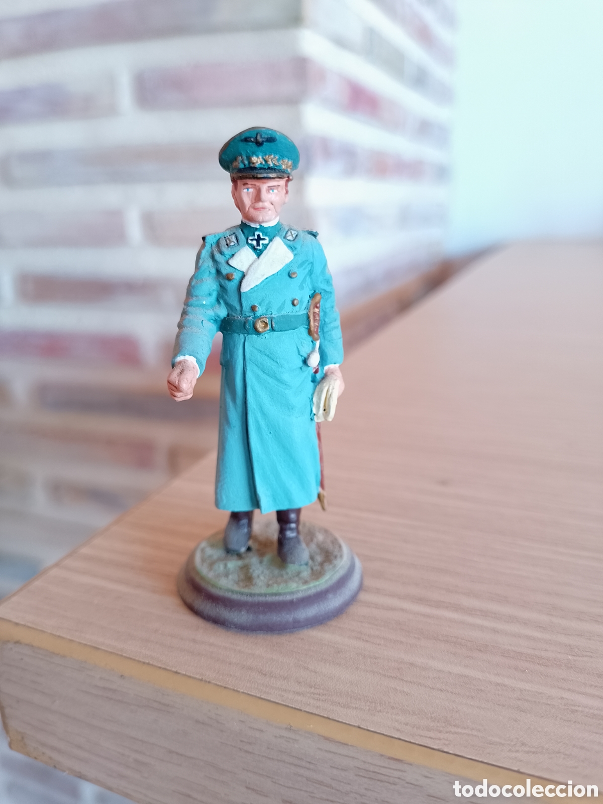 Juguetes antiguos: Figura de plomo Alymer Mariscal Hermann G&ouml;ring