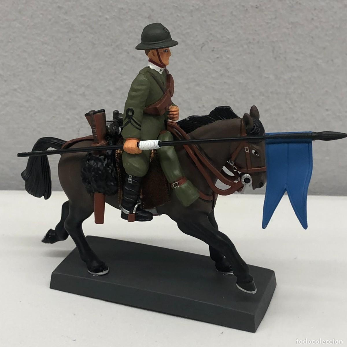Juguetes antiguos: SOLDADITO DE PLOMO - DEA BY CASSANDRA - CAVALRYMAN OF THE &rdquo;LANCIERI DI NOVARA&rdquo; - ITALY 1917 - 100 MM