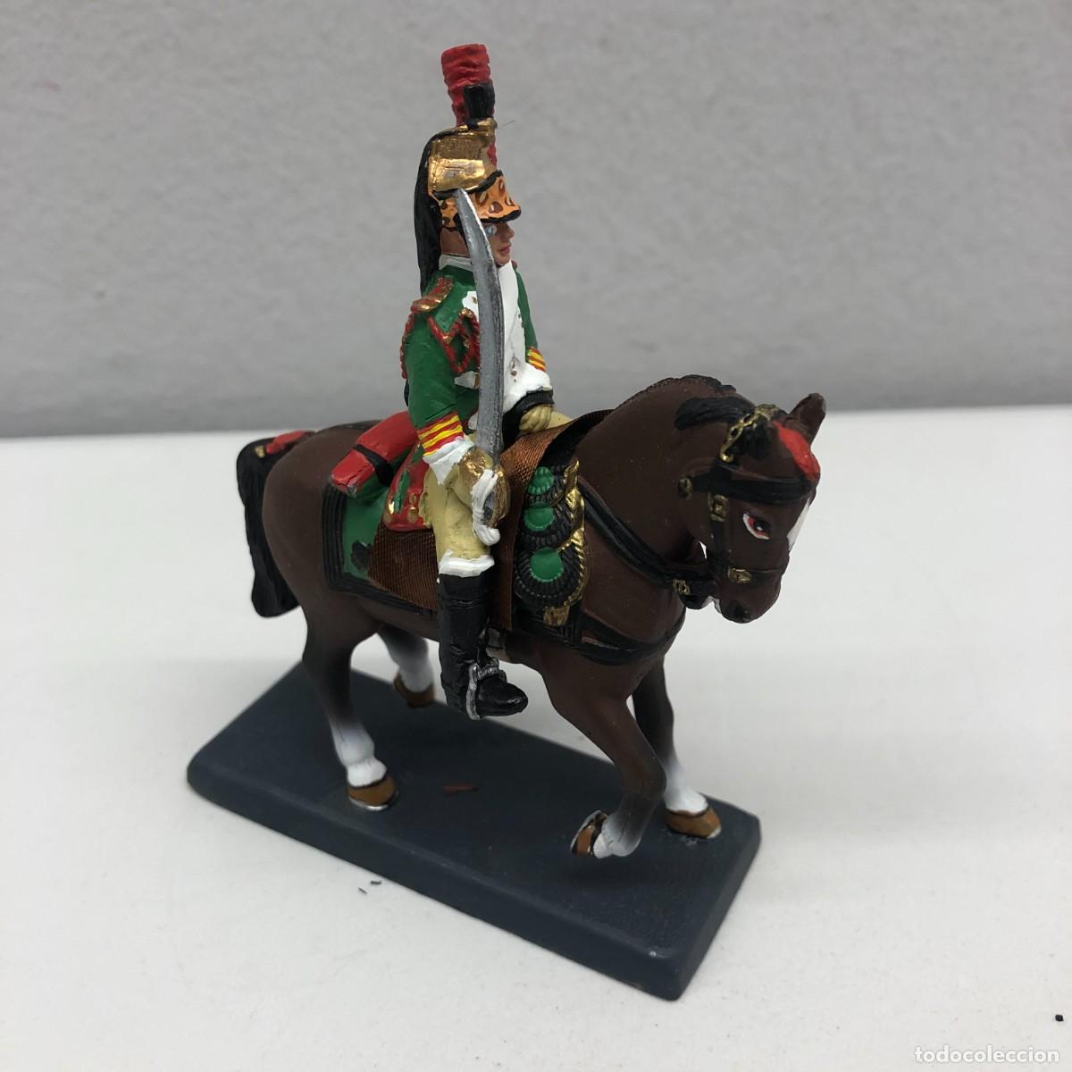 Juguetes antiguos: SOLDADITO DE PLOMO - DEA BY CASSANDRA - FRENCH IMPERIAL GUARD EMPRESS DRAGOON - 100 MM