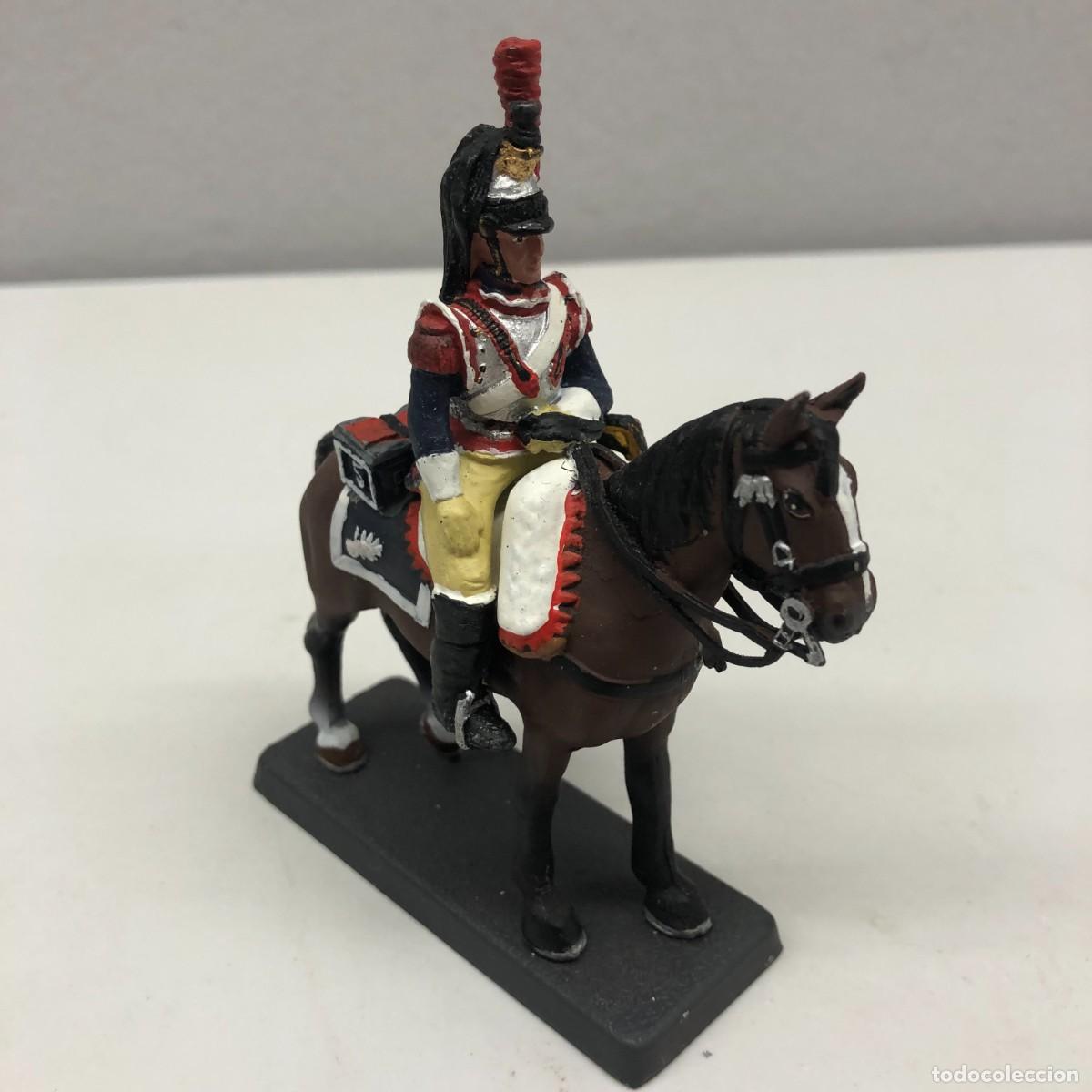 Juguetes antiguos: SOLDADITO DE PLOMO - DEA BY CASSANDRA - FRENCH CUIRASSIER - 100 MM