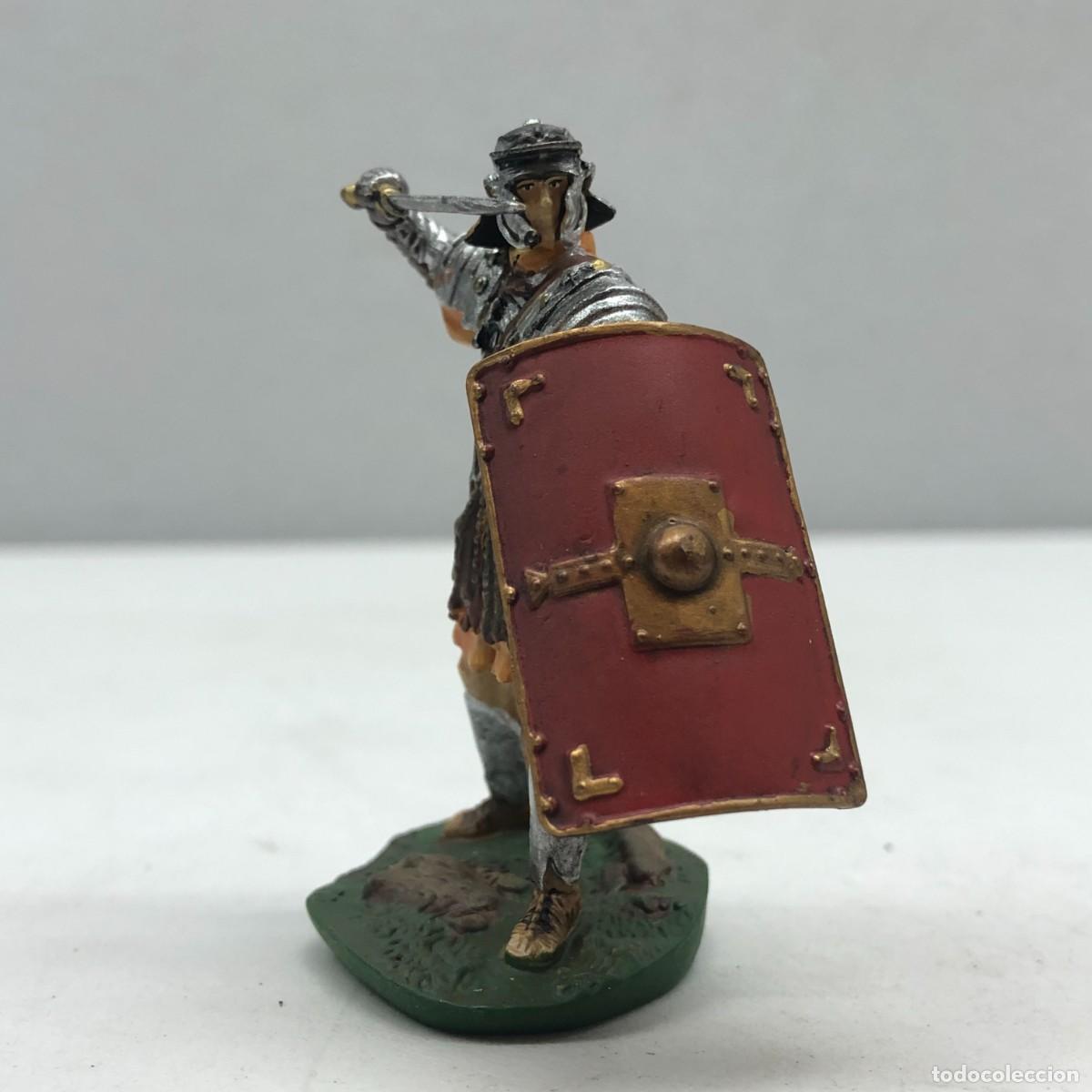 Juguetes antiguos: SOLDADITO DE PLOMO - SOLDADOS DE LA ANTIGUA ROMA - LEGIONAIRO ROMANO - 65 MM