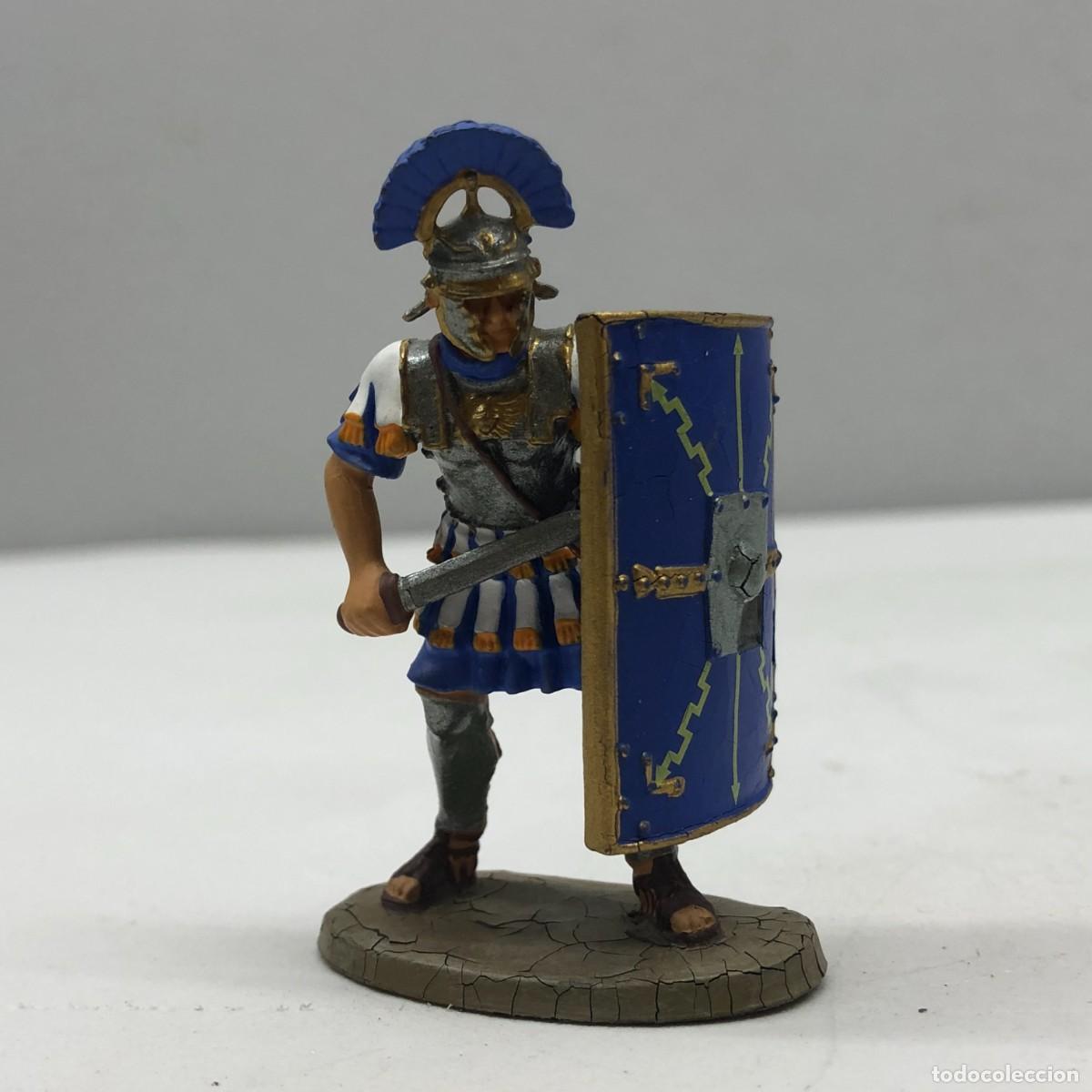 Juguetes antiguos: SOLDADITO DE PLOMO - CENTURI&Oacute;N ROMANO - ANTIGUA ROMA - 60 MM