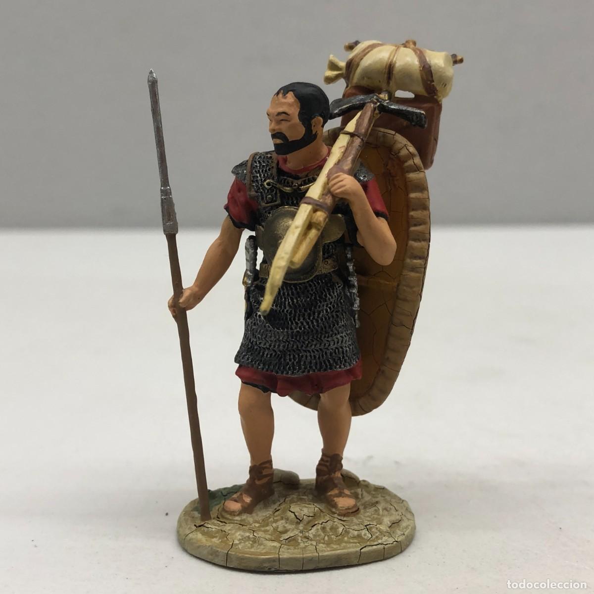 Juguetes antiguos: SOLDADITO DE PLOMO - MULA DE MARIO - SOLDADOS DE PLOMO DE LA ANTIGUA ROMA - PLANETA DEAGOSTINI