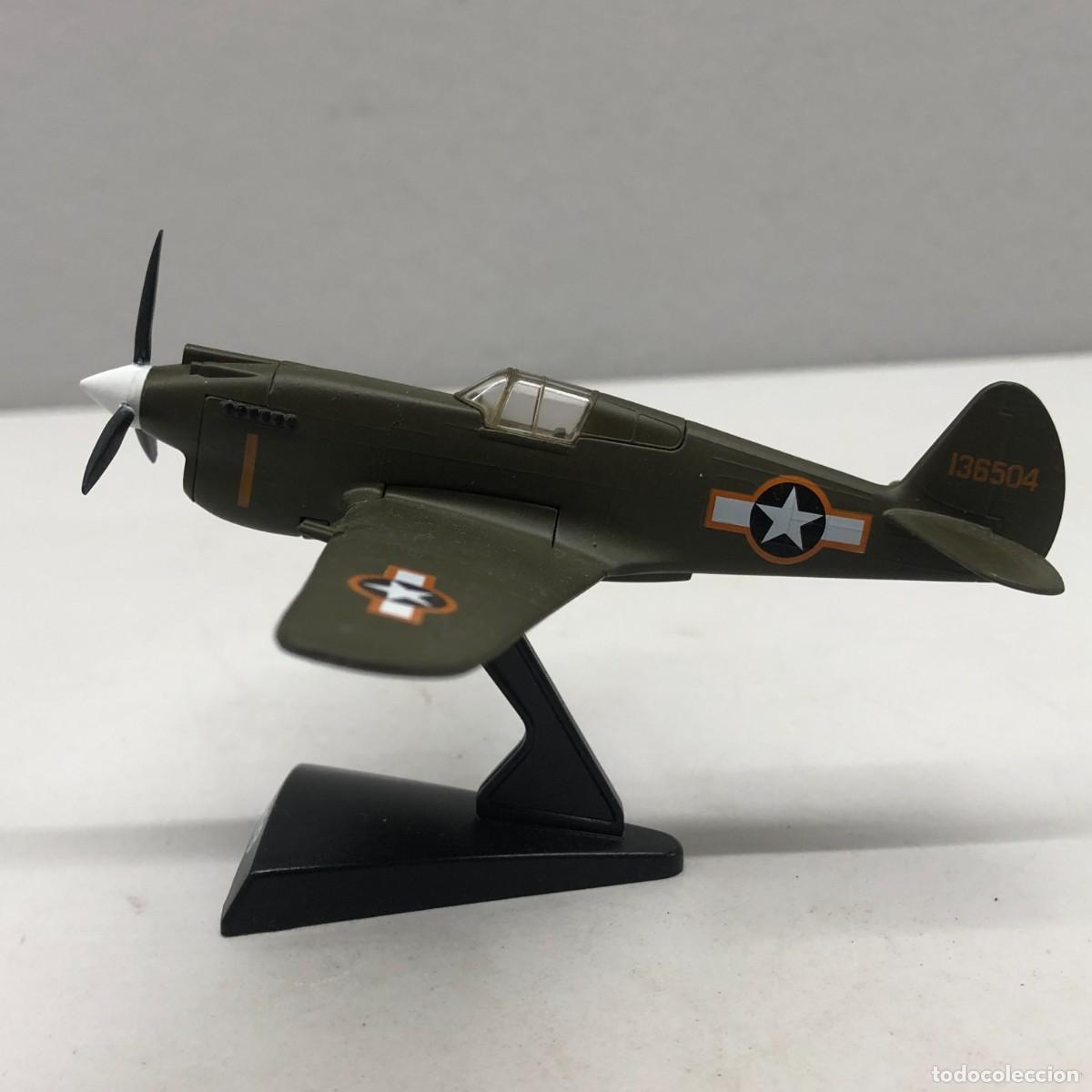 Juguetes antiguos: P-40B - SCALE 1:90 - DEL PRADO - AVIONES DE PLOMO / 4