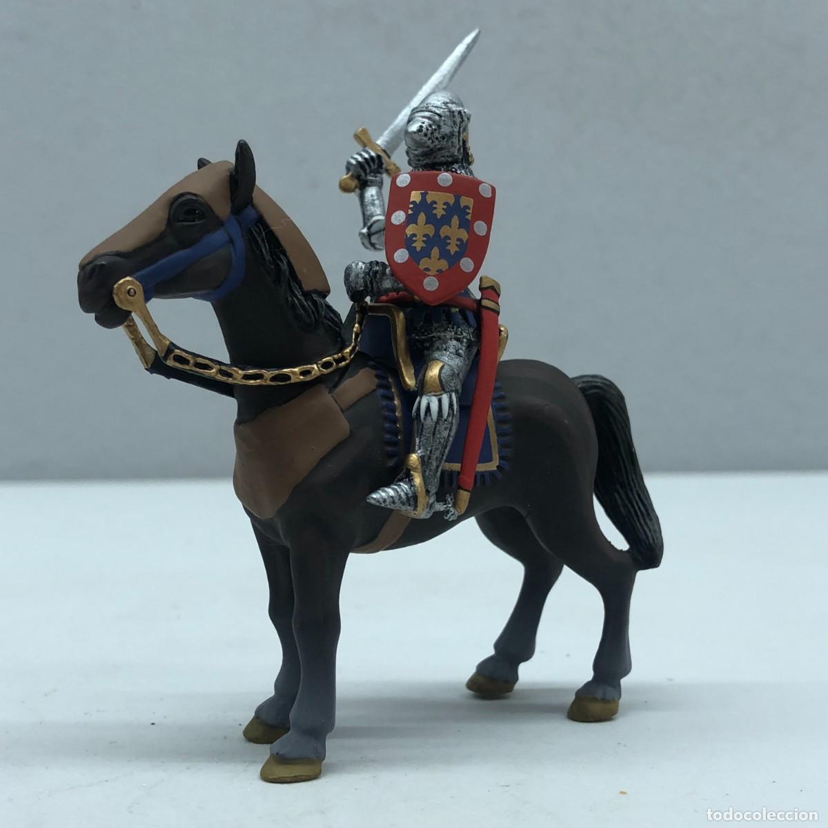 Juguetes antiguos: SOLDADITO DE PLOMO - CARLOS VII DE VALOIS SIGLO XIV - CABALLEROS DE LAS CRUZADAS - ALTAYA / 16