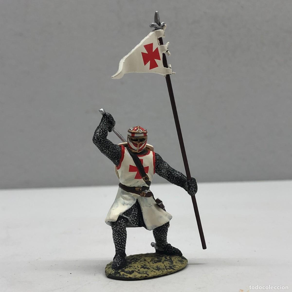 Juguetes antiguos: SOLDADITO DE PLOMO - GUERRERO TEMPLARIO - CABALLEROS DE LAS CRUZADAS - ALTAYA / 21