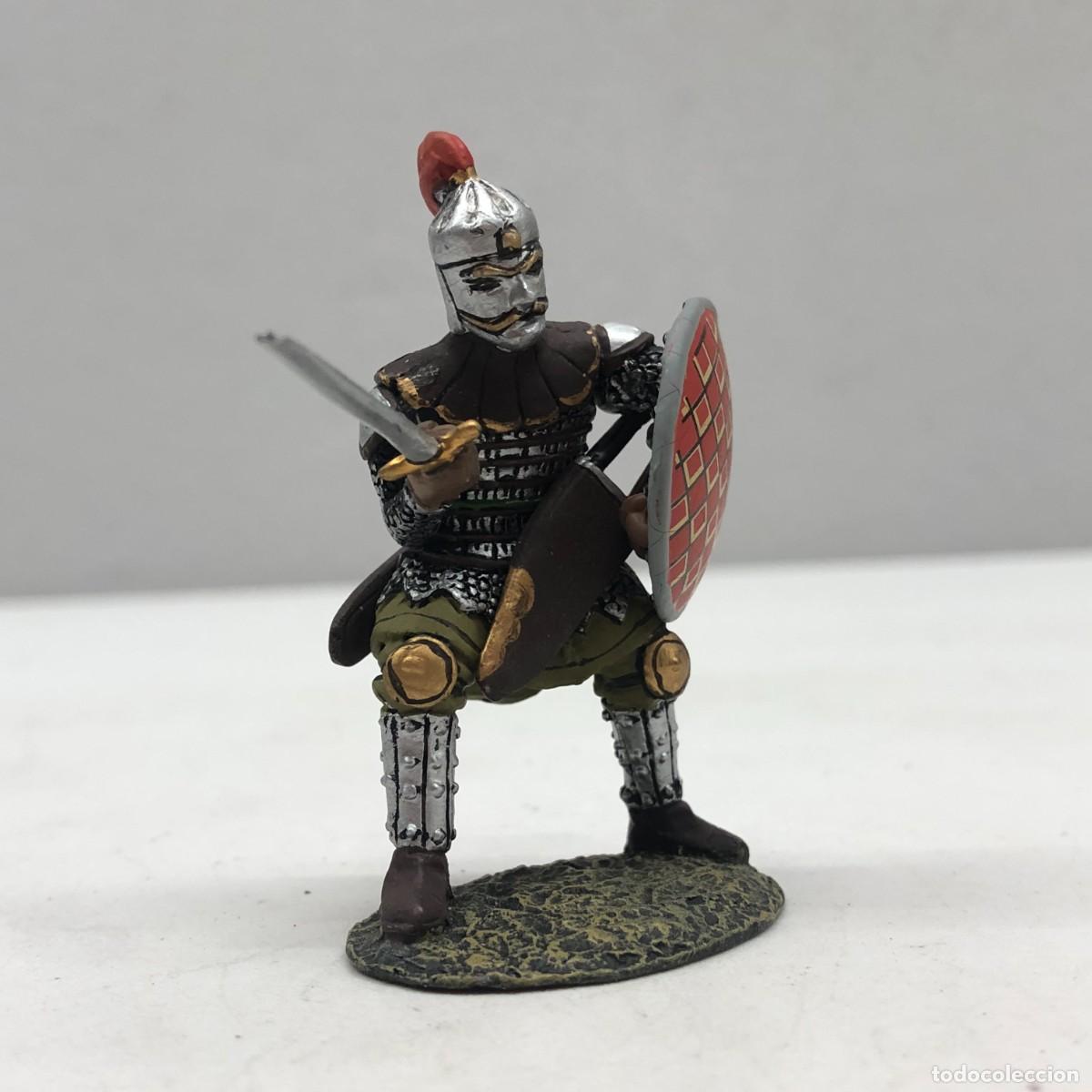 Juguetes antiguos: SOLDADITO DE PLOMO - GUERRERO MONGOL - CABALLEROS DE LAS CRUZADAS - EDAD MEDIA - ALTAYA / 22