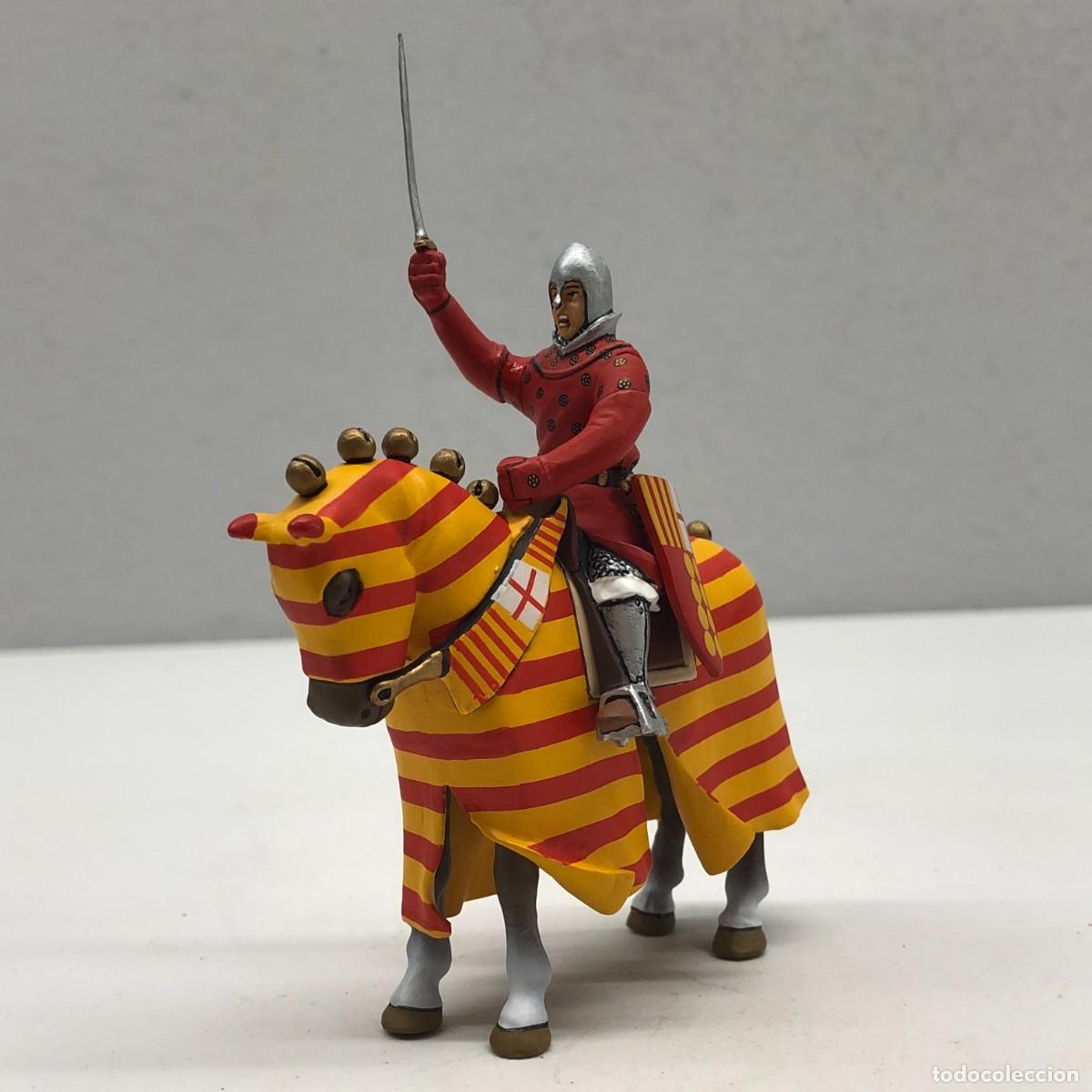 Juguetes antiguos: SOLDADITO DE PLOMO - CABALLERO ARAGON&Eacute;S SIGLO XII - CABALLEROS DE LAS EDAD MEDIA - ALTAYA / 26