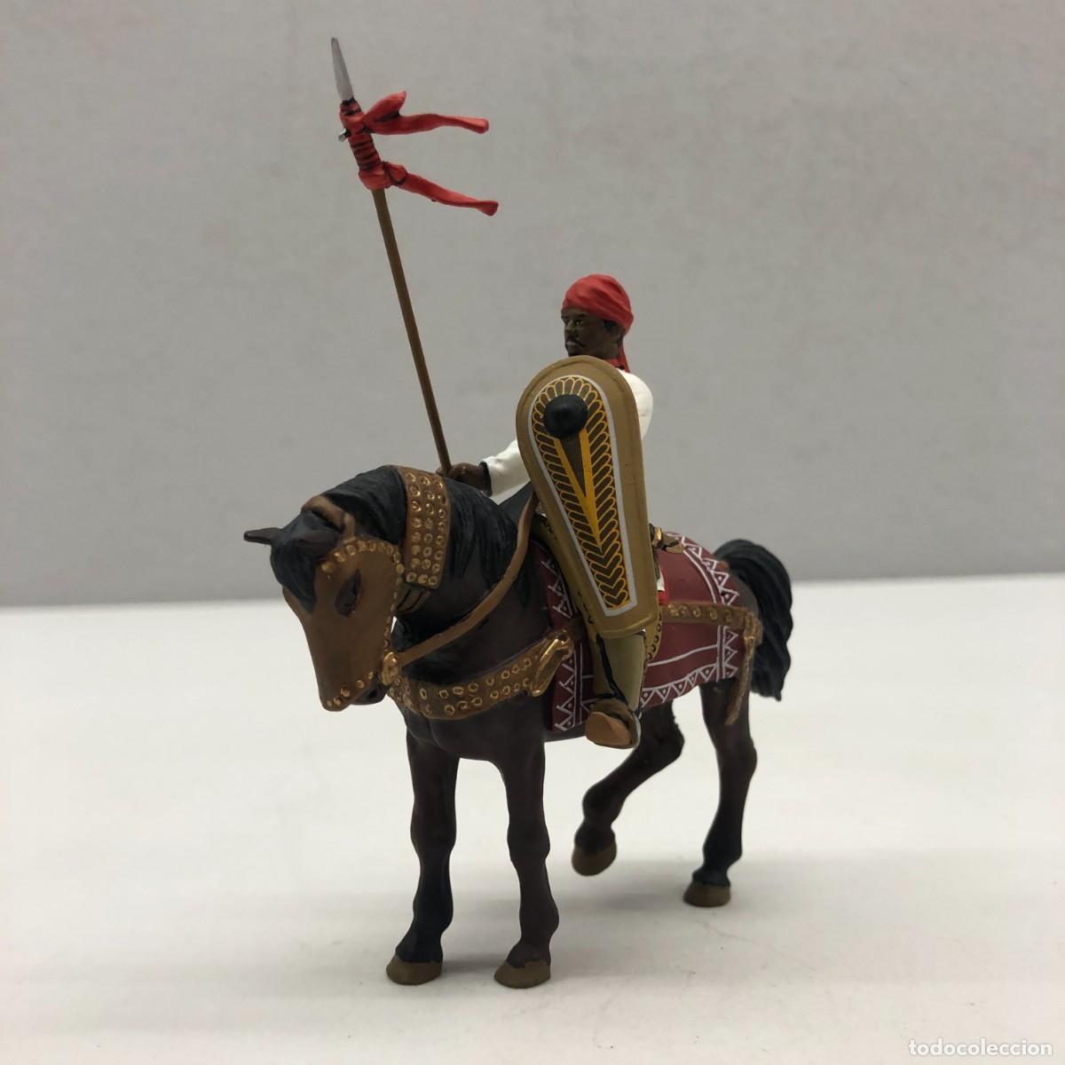 Old Toys: SOLDADITO DE PLOMO - CABALLERO &Aacute;RABE SIGLO XIII - CABALLEROS DE LA EDAD MEDIA - ALTAYA / 31