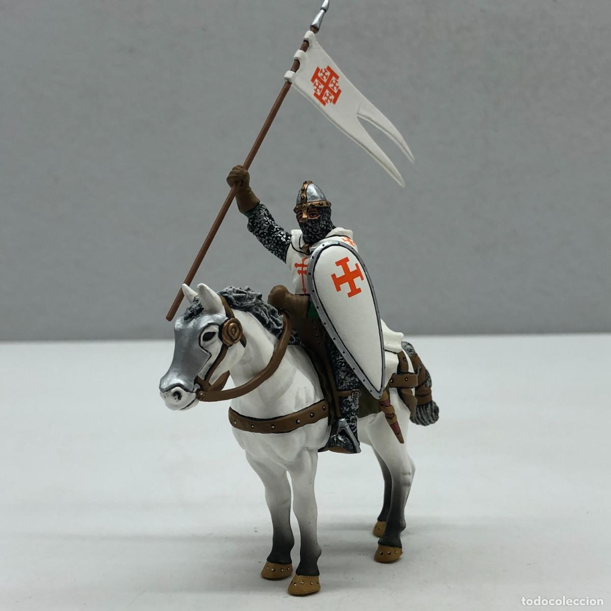Old Toys: SOLDADITO DE PLOMO - CABALLERO TEMPLARIO - CABALLEROS DE LAS CRUZADAS - ALTAYA / 36