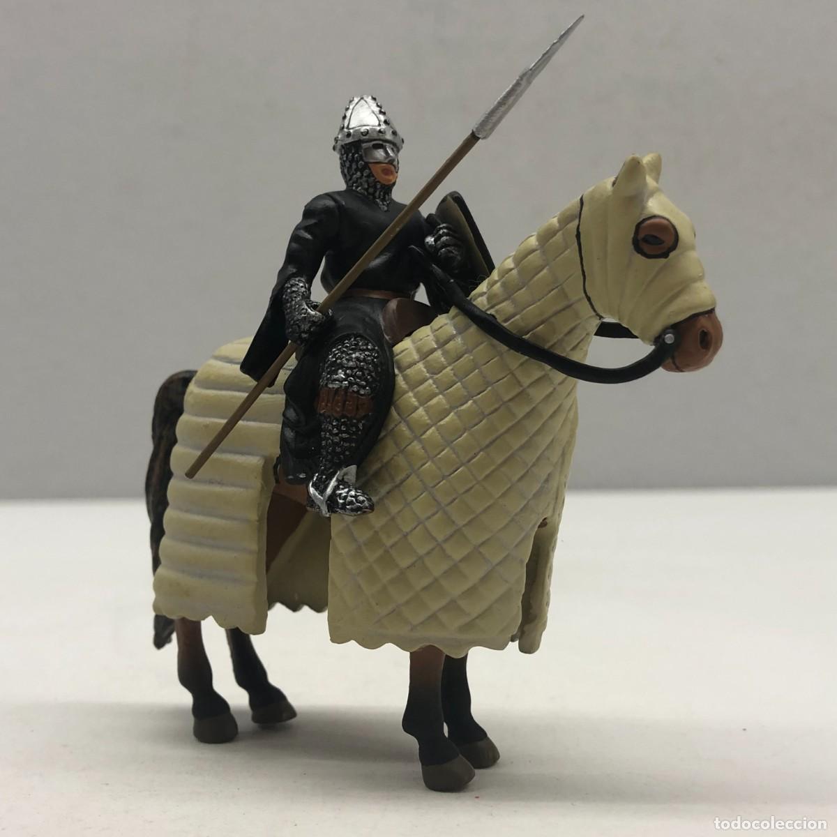 Juguetes antiguos: SOLDADITO DE PLOMO - HARTMANN VON AUE, SIGLO XII - CABALLEROS EDAD MEDIA - ALTAYA / 56