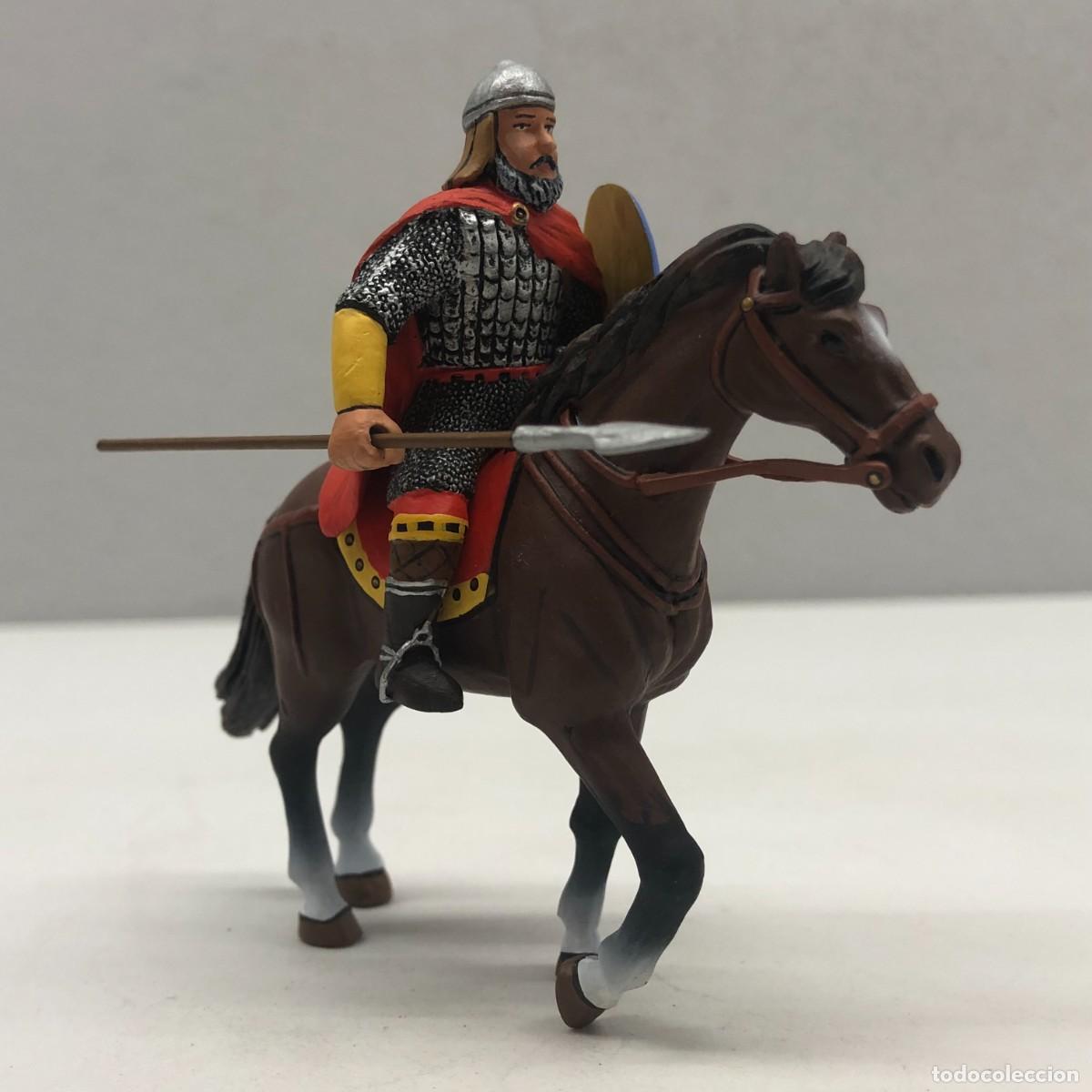 Juguetes antiguos: SOLDADITO DE PLOMO - CABALLERO MEDIEVAL - CABALLEROS DE LAS CRUZADAS - ALTAYA / 57