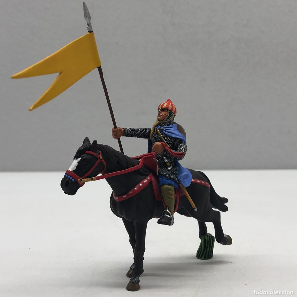 Juguetes antiguos: SOLDADITO DE PLOMO - CABALLERO NORMANDO, SIGLO X - CABALLEROS DE LAS CRUZADAS - ALTAYA / 62
