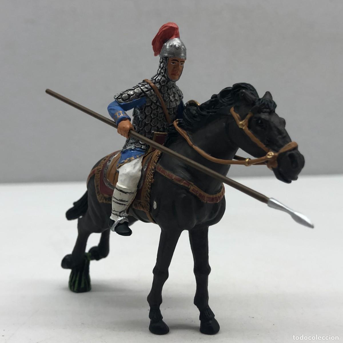 Juguetes antiguos: SOLDADITO DE PLOMO - CABALLERO MEDIEVAL - CABALLEROS DE LAS CRUZADAS - ALTAYA / 63