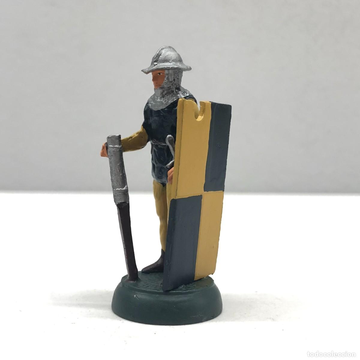 Juguetes antiguos: SOLDADITO DE PLOMO - INFANTE MEDIEVAL - CASTILLA, SIGLO XV - ALMIRALL PALOU - REF. 3/107 / 93