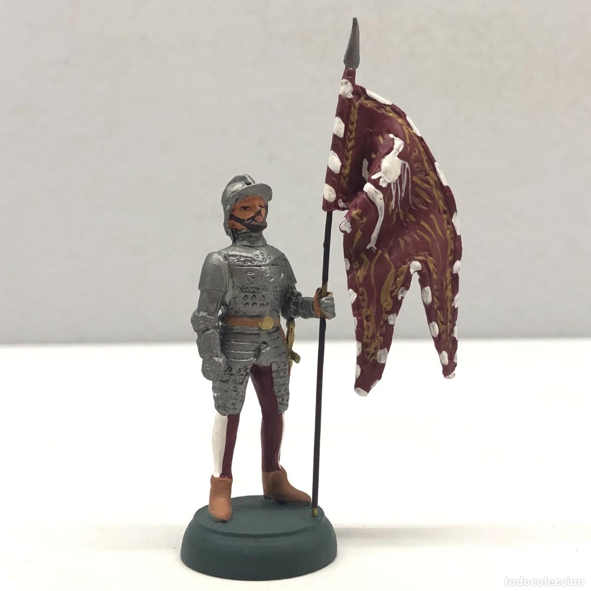 Juguetes antiguos: SOLDADITO DE PLOMO - SOLDADO DE &Eacute;POCA - PORTAESTANDARTE - ALMIRALL PALOU - REF. 3/112 / 105