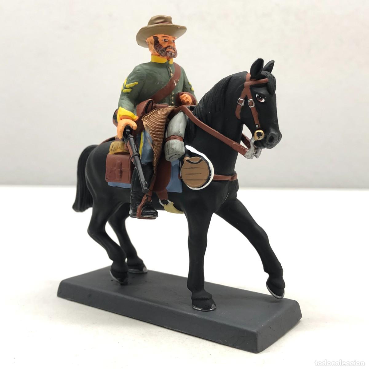 Juguetes antiguos: SOLDADITO DE PLOMO - DEA BY CASSANDRA - CONFEDERATE CAVALRYMAN - CSA 1863 / 128