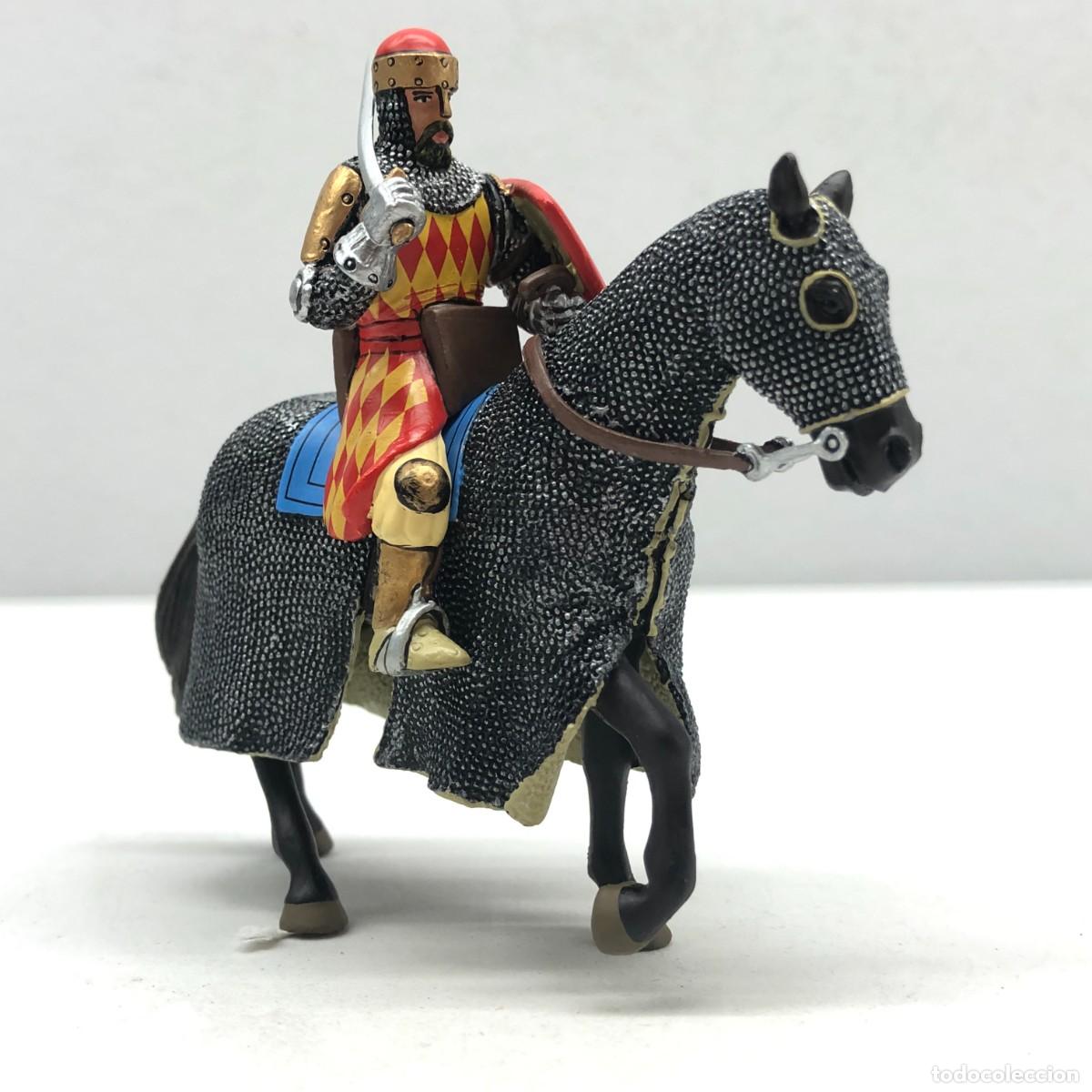 Juguetes antiguos: SOLDADITO DE PLOMO - CABALLERO MEDIEVAL CON ARMADURA - CABALLEROS DE LA EDAD MEDIA - ALTAYA / 135