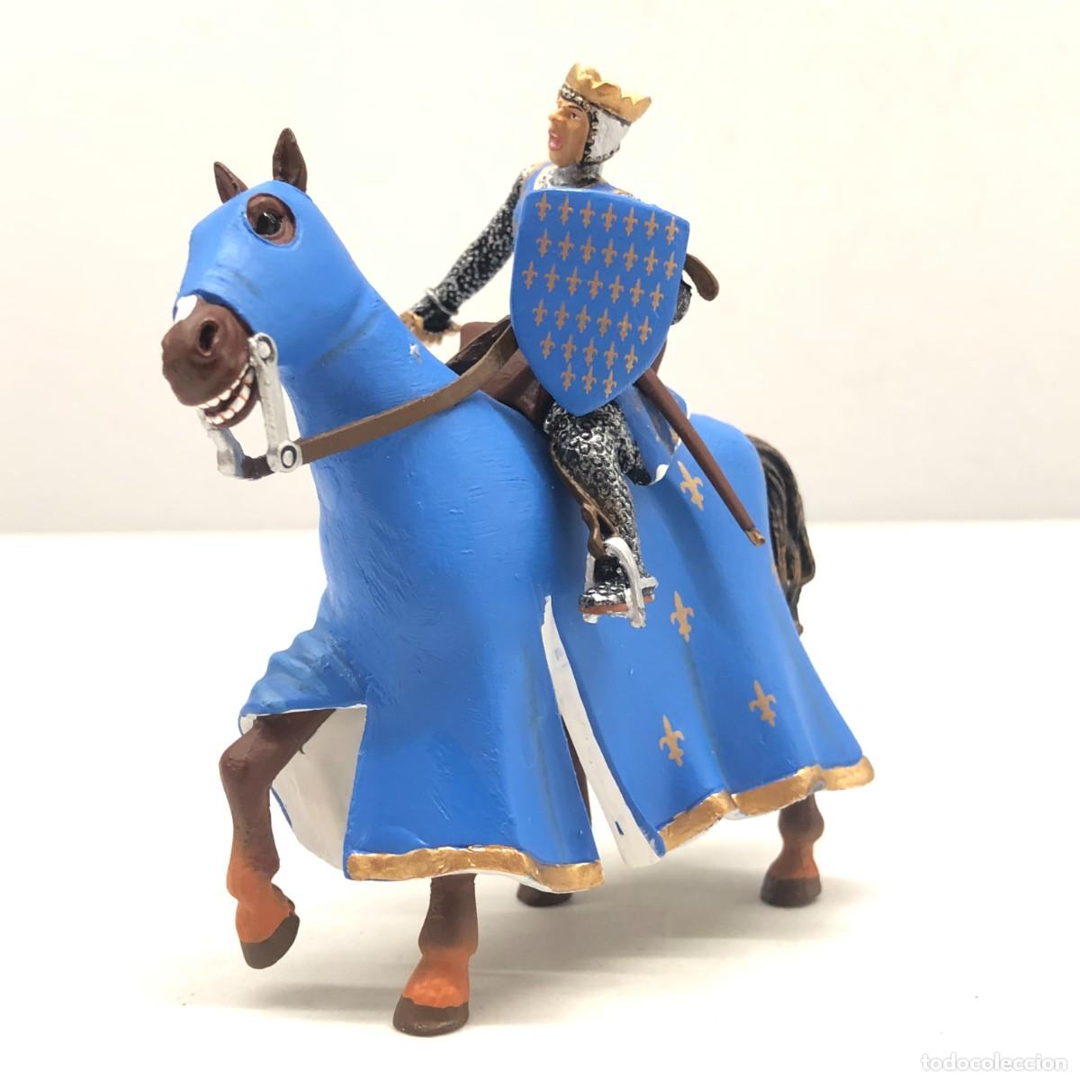 Juguetes antiguos: SOLDADITO DE PLOMO - REY LUIS IX DE FRANCIA - CABALLEROS DE LAS CRUZADAS - ALTAYA / 137