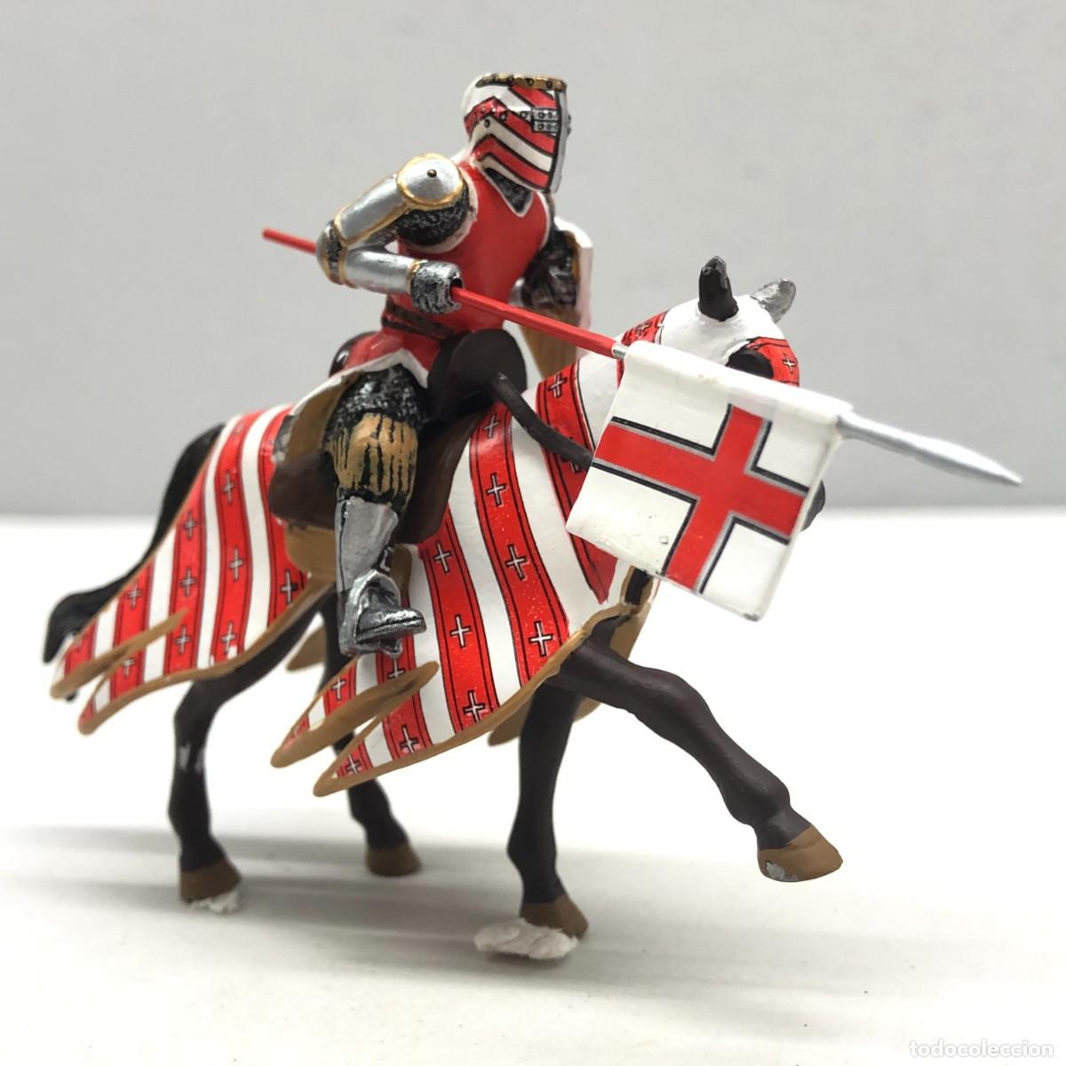 Juguetes antiguos: SOLDADITO DE PLOMO - CRUZADO FRANC&Eacute;S DEL REY LUIS IX - CABALLEROS DE LAS CRUZADAS - ALTAYA / 138