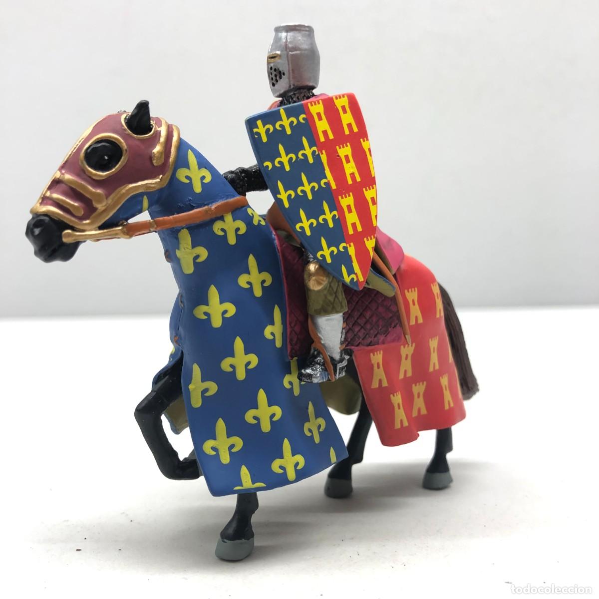 Juguetes antiguos: SOLDADITO DE PLOMO - CABALLERO MEDIEVAL CON ESCUDO - CABALLEROS DE LAS CRUZADAS - ALTAYA / 140