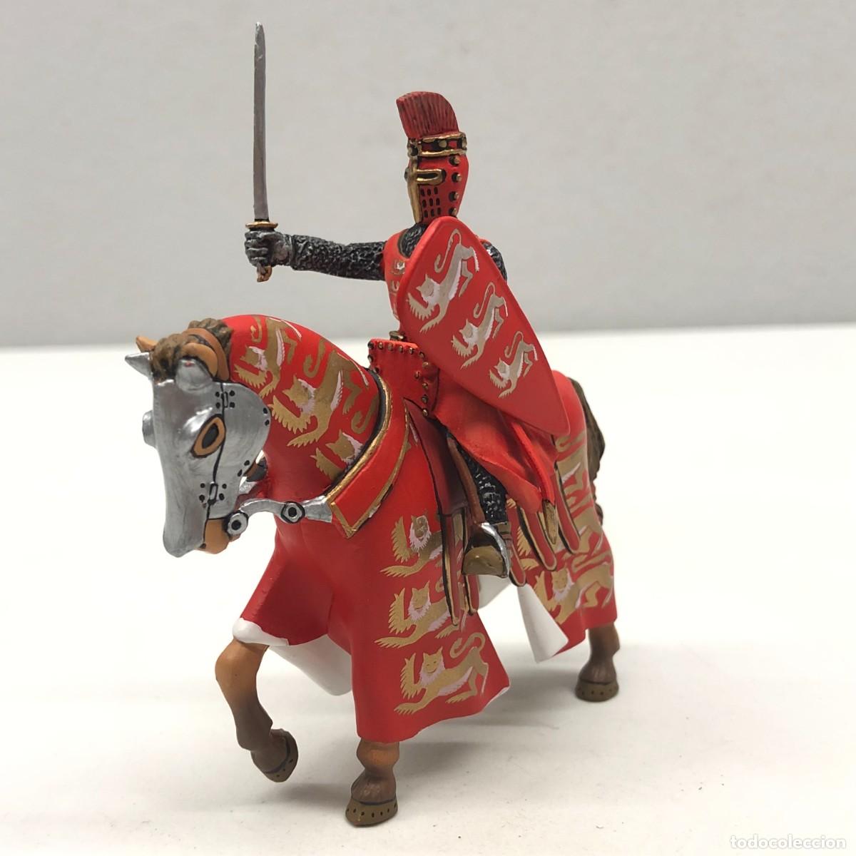 Juguetes antiguos: SOLDADITO DE PLOMO - RICARDO CORAZ&Oacute;N DE LE&Oacute;N, SIGLO XII - CABALLEROS DE LAS CRUZADAS - ALTAYA / 148