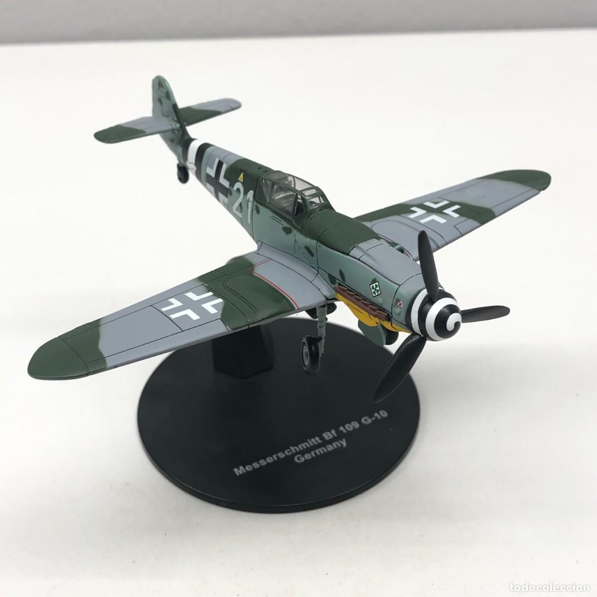 Juguetes antiguos: MESSERSCHMITT MF 109 G-10 - GERMANY - ESCALA 1:72 - AVIONES DE PLOMO / 149