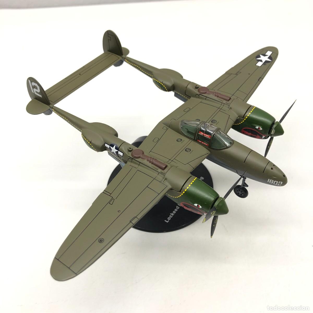 Juguetes antiguos: LOCKEED P-38 J/L LIGHTNING USA - ESCALA 1:72 - ALTAYA - AVIONES DE PLOMO / 154