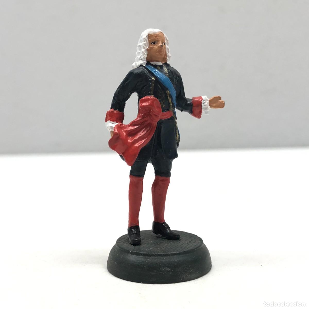 Juguetes antiguos: FERNANDO VI - REYES DE ESPA&Ntilde;A - REF. 3/058 - ALMIRALL PALOU - FIGURA DE PLOMO - SOLDADITO / 179
