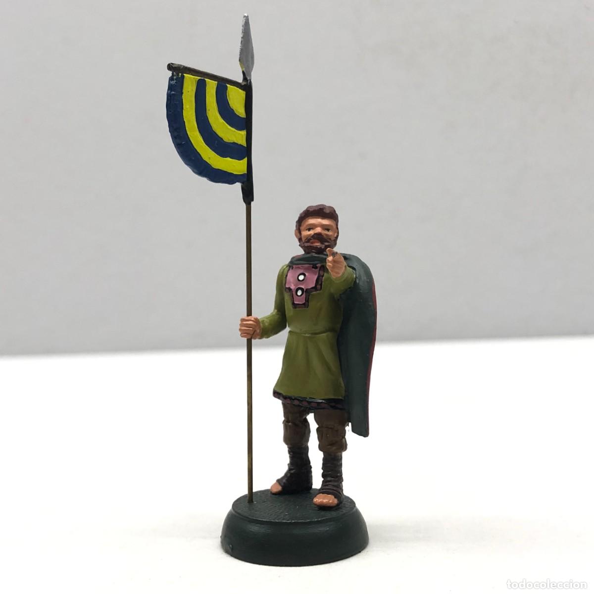 Juguetes antiguos: NOBLE CAROLINGIO DEL SACRO IMPERIO - REF. 3/044 - ALMIRALL PALOU - FIGURA DE PLOMO - SOLDADITO / 183