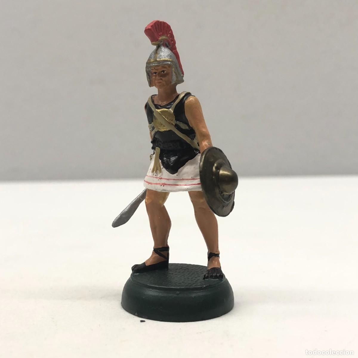 Juguetes antiguos: SOLDADO SAMNITA - ANTIGUA ROMA - REF. 3/062 - ALMIRALL PALOU - FIGURA DE PLOMO - SOLDADITO / 185