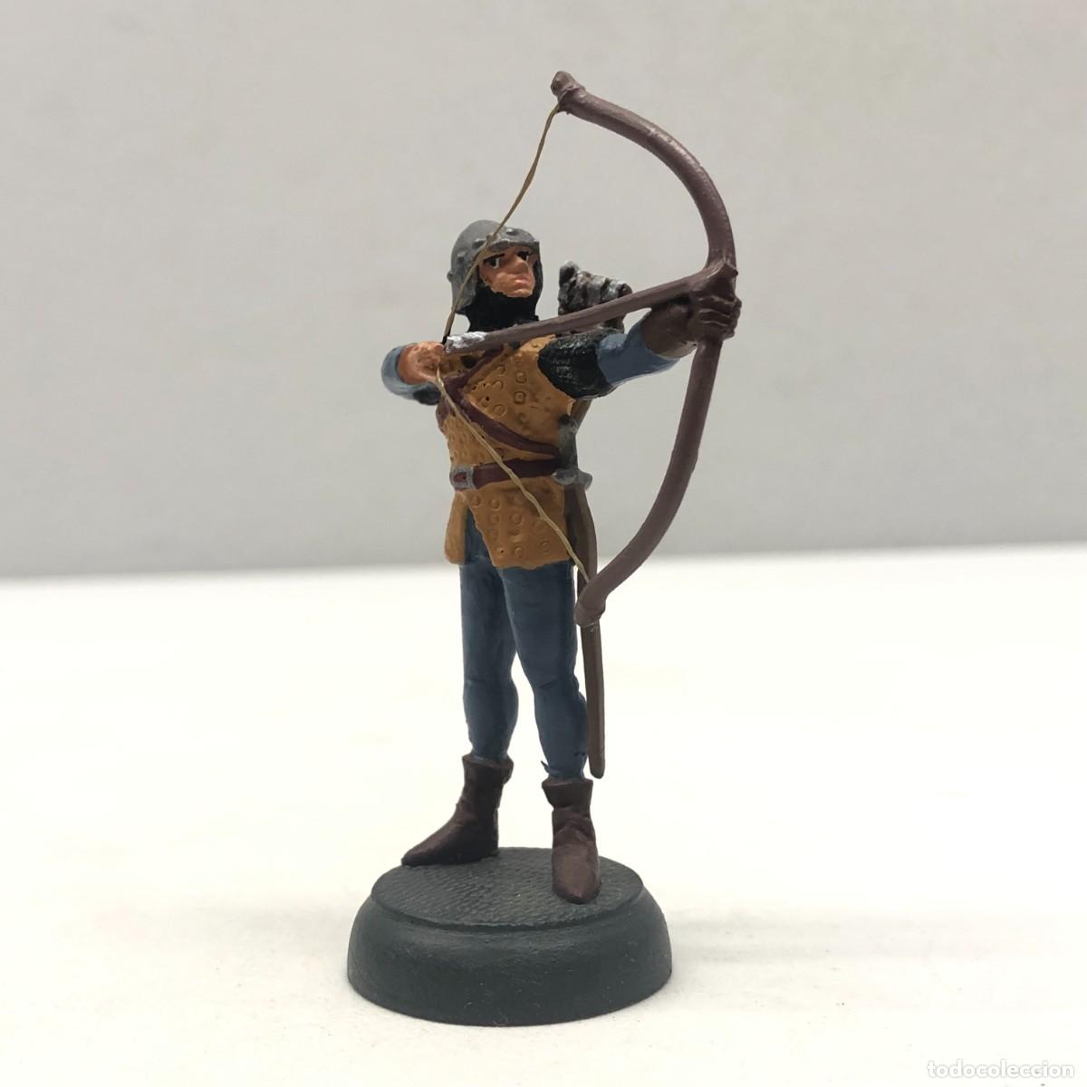 Juguetes antiguos: ARQUERO MEDIEVAL INGL&Eacute;S - REF. 3/052 - ALMIRALL PALOU - FIGURA DE PLOMO - SOLDADITO / 188