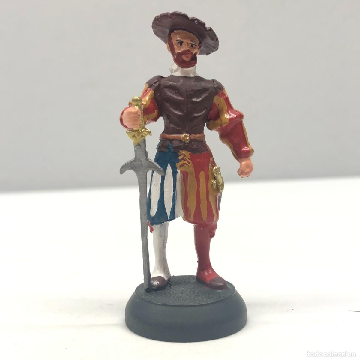 Juguetes antiguos: LANSQUENETE SIGLO XVI - REF. 3/022 - ALMIRALL PALOU - FIGURA DE PLOMO - SOLDADITO / 191