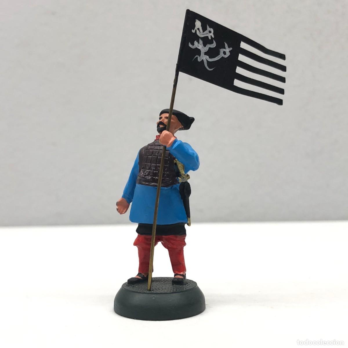Juguetes antiguos: PORTAESTANDARTE CHINO SIGLO I - REF. 3/008 - ALMIRALL PALOU - FIGURA DE PLOMO - SOLDADITO / 197