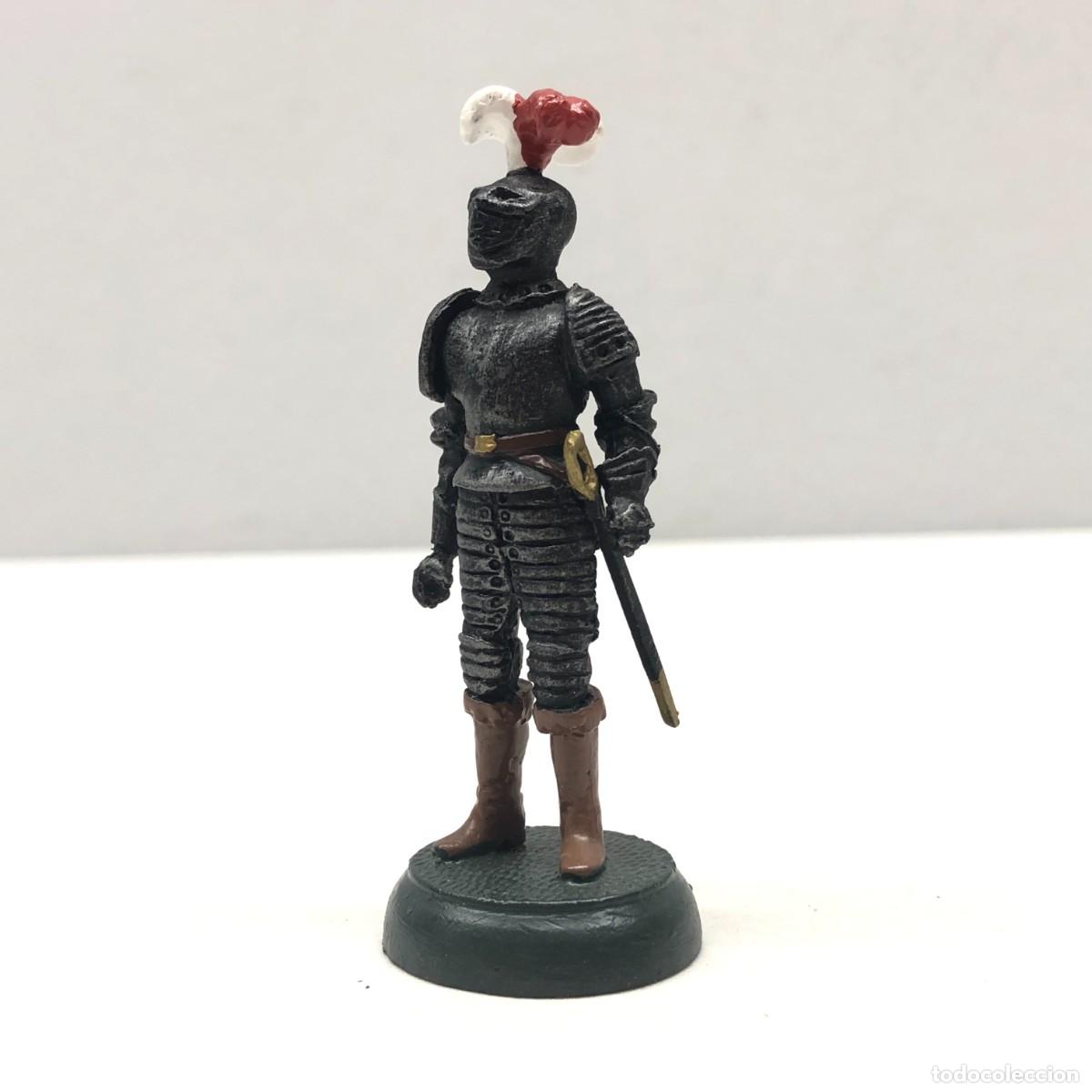 Juguetes antiguos: CABALLERO MEDIEVAL - REF. 3/075 - ALMIRALL PALOU - FIGURA DE PLOMO - SOLDADITO / 200